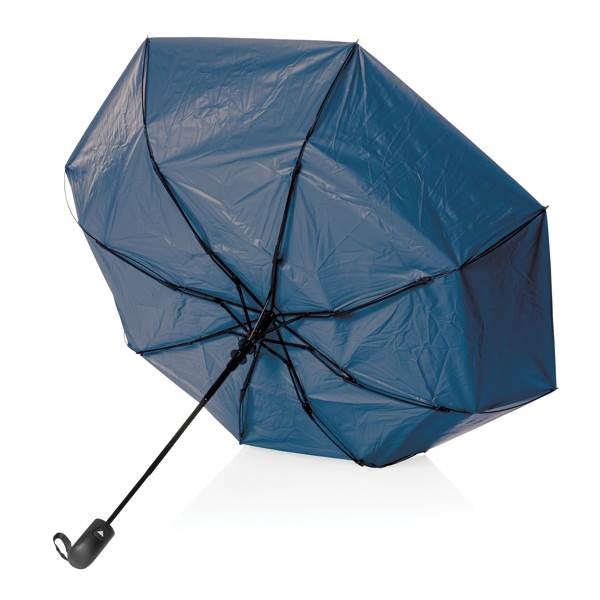 Obrázky: Modrý automatický deštník ze 190T rPET, Obrázek 3