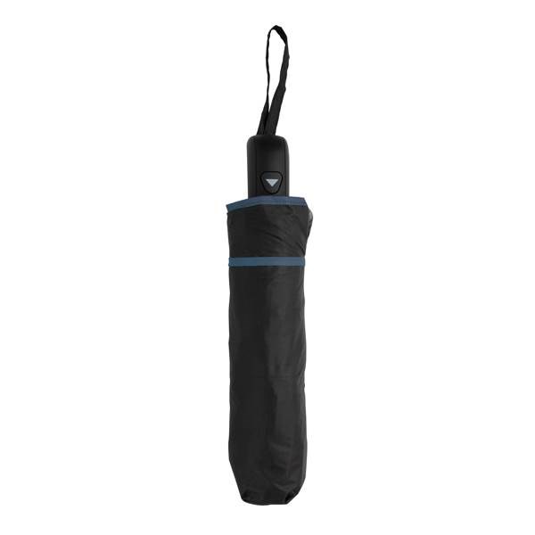 Obrázky: Modrý automatický deštník ze 190T rPET, Obrázek 4