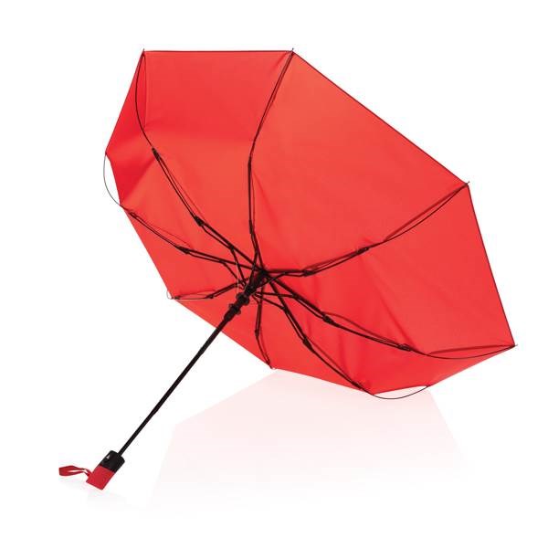 Obrázky: Červený automatický deštník ze 190T RPET AWARE, Obrázek 3