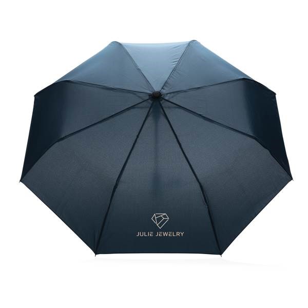 Obrázky: Modrý automatický deštník ze 190T RPET AWARE, Obrázek 8