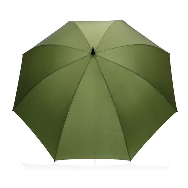 Obrázky: Zelený větru odolný rPET deštník, manuální, Obrázek 2