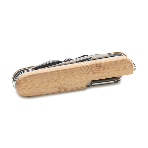 Obrázky: Kapesní multifunkční nůž, střenky z bambusu, Obrázek 3