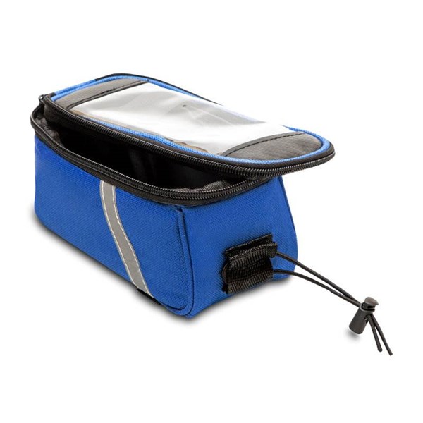 Obrázky: Modrá polyesterová taška na kolo, Obrázek 3