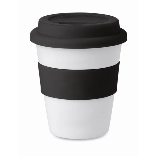 Obrázky: Plastový pohár s černým víčkem a úchopem, Obrázek 2