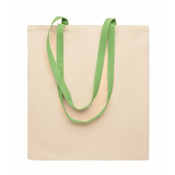 Obrázky: Bavlněná taška 140 gr s dlouhými zelenými uchy, Obrázek 1