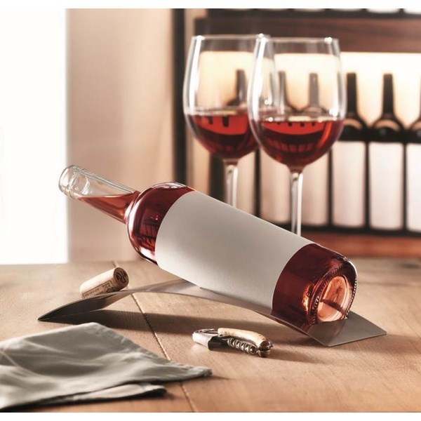 Obrázky: Nerezový stojan na láhev vína, Obrázek 2