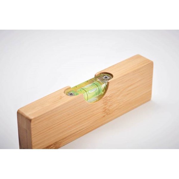 Obrázky: Bambusová vodováha s otvírákem na láhve, Obrázek 5