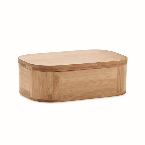 Obrázky: Bambusová krabička na jídlo 650 ml, hnědá, Obrázek 8