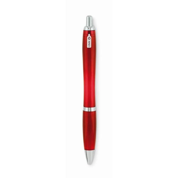 Obrázky: Červené plastové kuličkové pero z RPET, Obrázek 5