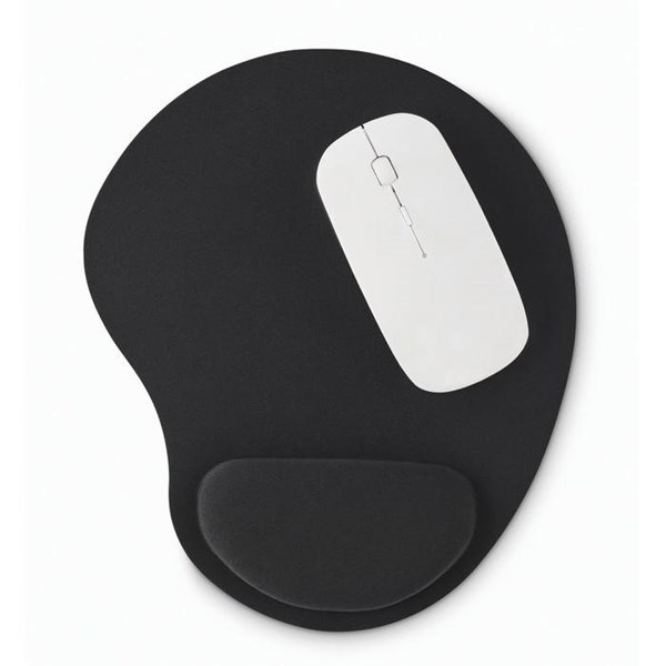 Obrázky: Černá ergonomická podložka pod myš, Obrázek 5