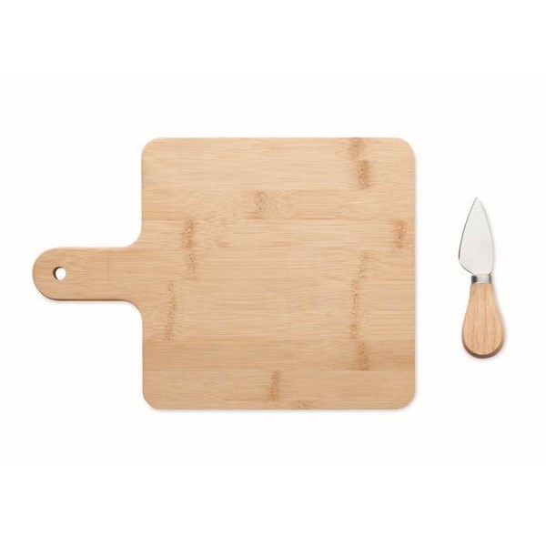 Obrázky: Servírovací sada prkénka a nože na sýr, bambus, Obrázek 6