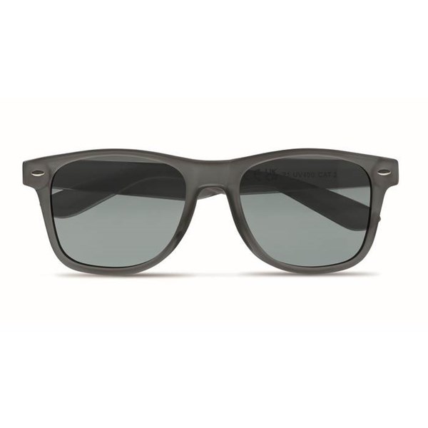 Obrázky: Transparentní šedé sluneční brýle s RPET obrubou, Obrázek 2