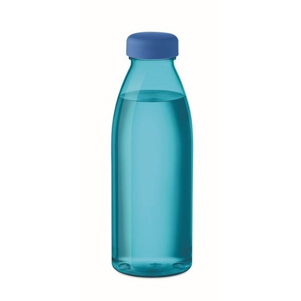 Obrázky: Transparentní tyrkysová RPET láhev 500 ml, Obrázek 4