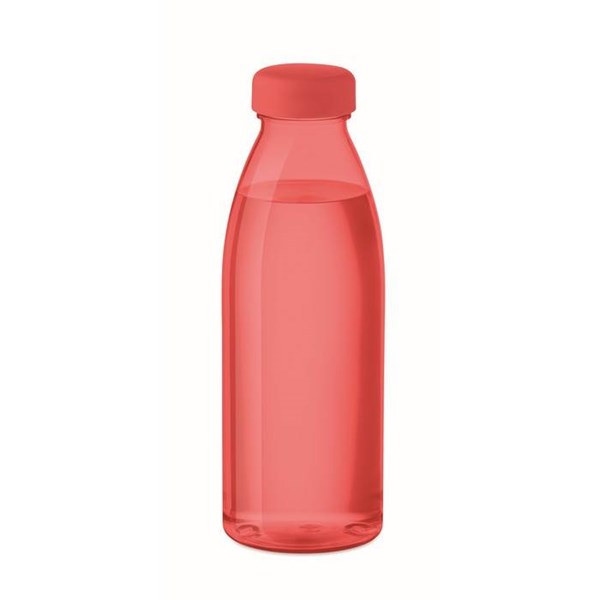 Obrázky: Transparentní červená RPET láhev 500 ml, Obrázek 4