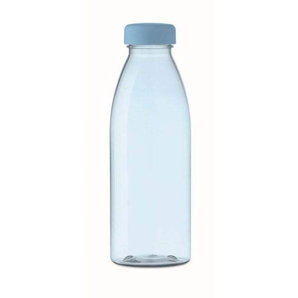 Obrázky: Transparentní světle modrá RPET láhev 500 ml, Obrázek 2
