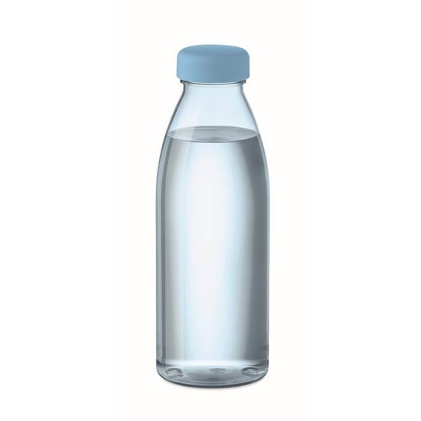 Obrázky: Transparentní světle modrá RPET láhev 500 ml, Obrázek 4