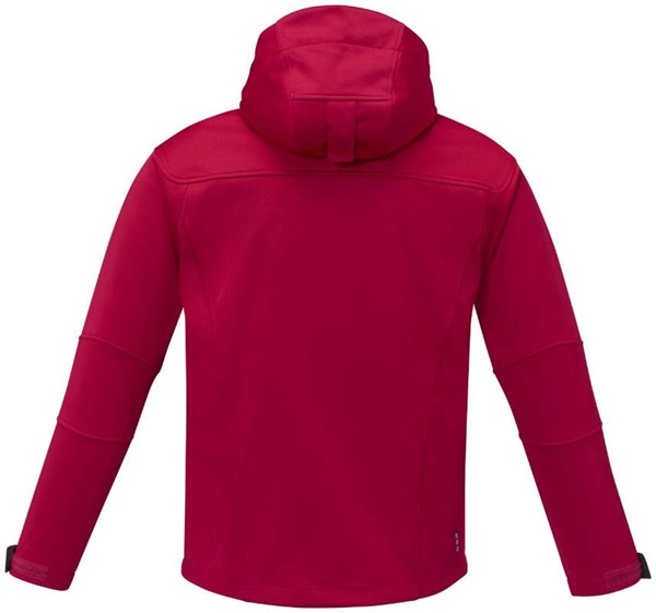 Obrázky: Pánská SOFTSHELL bunda Match ELEVATE červená XL, Obrázek 3