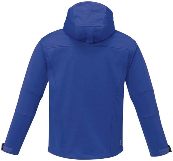 Obrázky: Pánská SOFTSHELL bunda Match ELEVATE modrá S, Obrázek 2