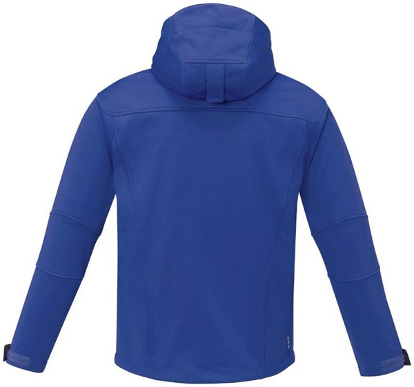 Obrázky: Pánská SOFTSHELL bunda Match ELEVATE modrá XXXL, Obrázek 2