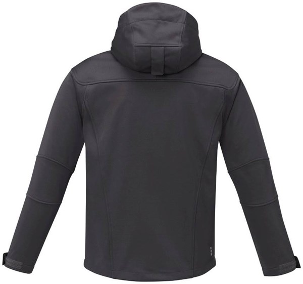 Obrázky: Pán. SOFTSHELL bunda Match ELEVATE tmavě šedá XL, Obrázek 2