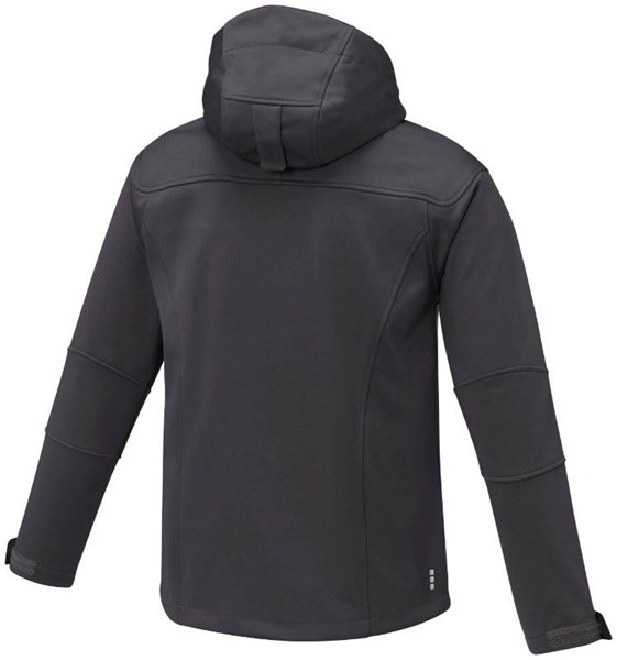 Obrázky: Pán. SOFTSHELL bunda Match ELEVATE tmavě šedá XXL, Obrázek 3