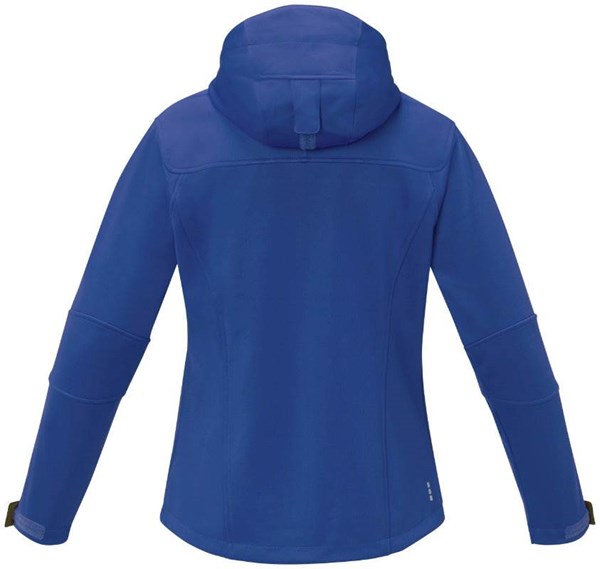 Obrázky: Dámská SOFTSHELL bunda Match ELEVATE modrá M, Obrázek 2
