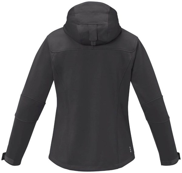 Obrázky: Dámská SOFTSHELL bunda Match ELEVATE tmav.šedá XL, Obrázek 2