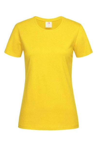 Obrázky: Dámské triko STEDMAN Classic-T tmavě žluté S