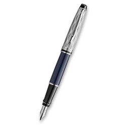 Obrázky: Waterman Expert Made in France DLX Blue CT PP, hr.M