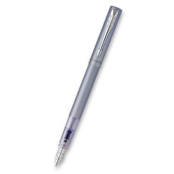 Obrázky: Parker Vector XL Silver Blue plnicí pero, hrot M, Obrázek 1