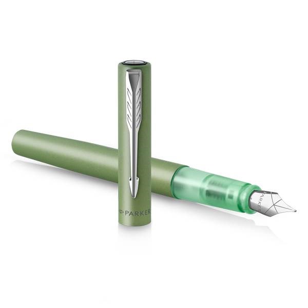 Obrázky: Parket Vector XL Green plnicí pero, hrot M, Obrázek 3