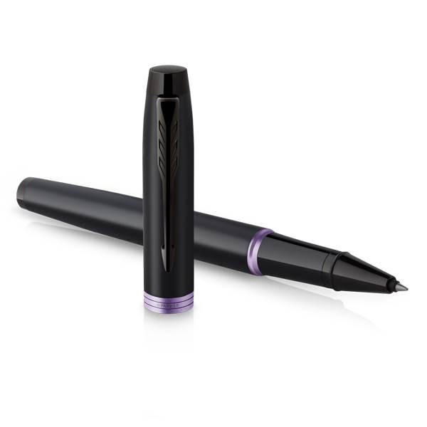 Obrázky: Parker IM Professionals Vibrant Rings Purple roller, Obrázek 3