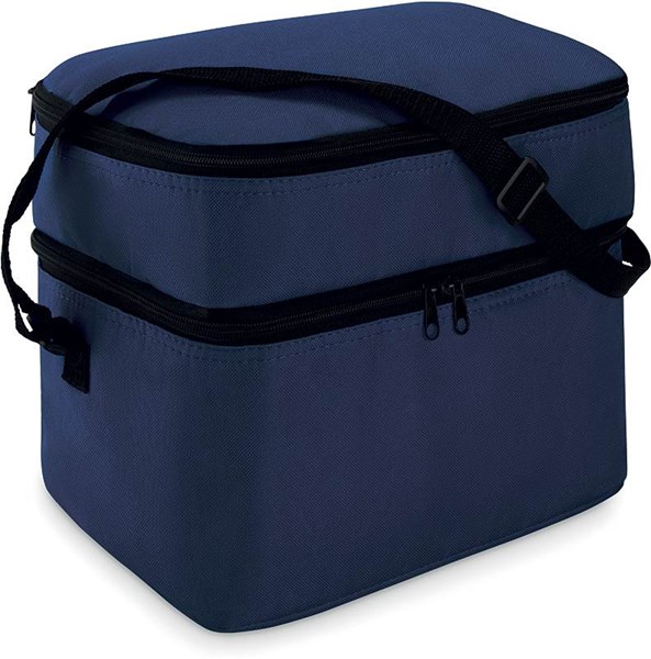 Obrázky: Chladící taška se dvěma přihrádkami modrá, Obrázek 2