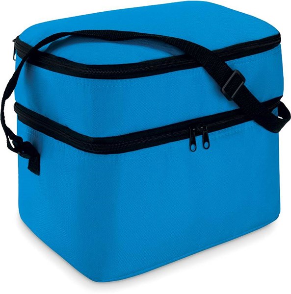 Obrázky: Chladící taška se dvěma přihrádkami král. modrá, Obrázek 2