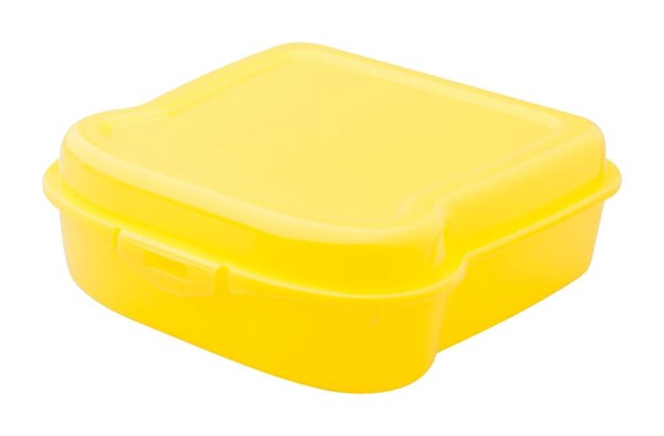 Obrázky: Plastová krabička na toust nebo svačinu, žlutá