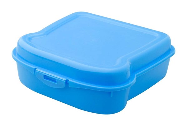 Obrázky: Plastová krabička na toust nebo svačinu, modrá, Obrázek 1