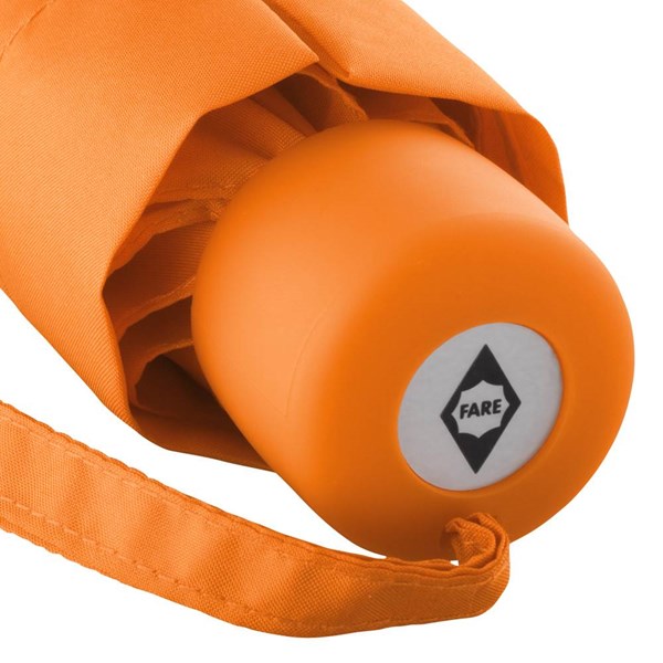 Obrázky: Ultra lehký 175 g skládací mini deštník oranžový, Obrázek 2
