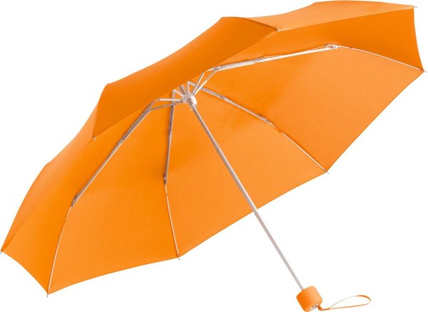 Obrázky: Ultra lehký 175 g skládací mini deštník oranžový, Obrázek 5