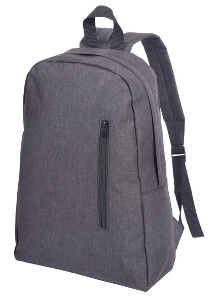 Obrázky: Jednoduchý batoh z PES 300D s kapsou, antracit