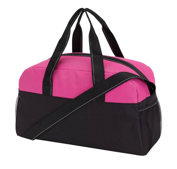 Obrázky: Jednoduchá sportovní fitness taška, růžová