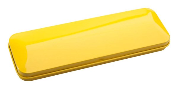 Obrázky: Žlutá sada pera a mikrotužky 0,7mm v kovovém boxu, Obrázek 2