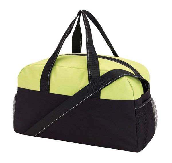 Obrázky: Jednoduchá sportovní fitness taška, světle zelená, Obrázek 1