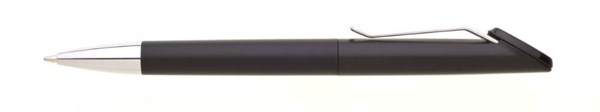 Obrázky: Celé černé kuličkové pero NELA s kovovým klipem, Obrázek 2