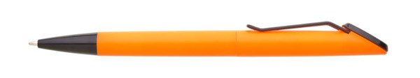 Obrázky: Oranžové kuličkové pero NELA NEO s kovovým klipem