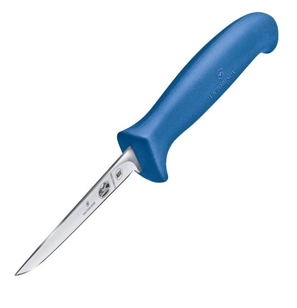 Obrázky: Modrý vykosťovací nůž VICTORINOX, hladké ostří 9 cm, Obrázek 2