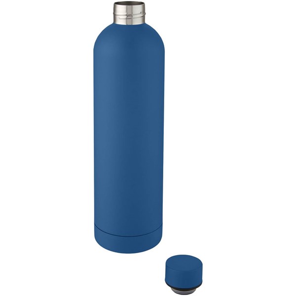 Obrázky: Nerezová termoláhev 1l s vakuovou izolací, modrá, Obrázek 2