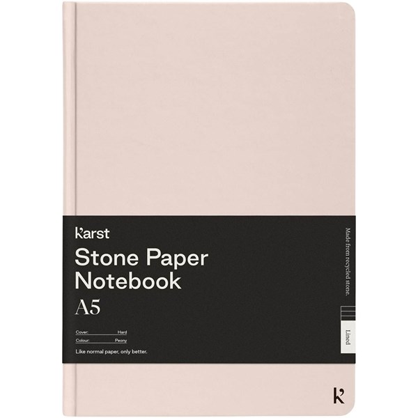 Obrázky: Růžový zápisník A5 s gumičkou, kamenný papír, Obrázek 5