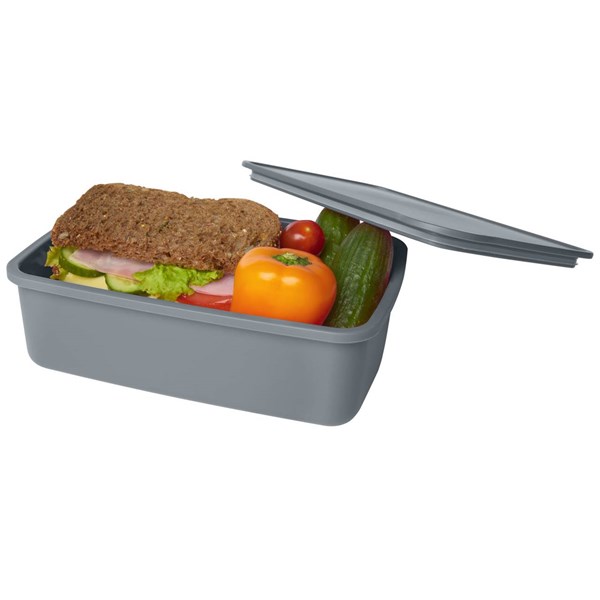 Obrázky: Obědová krabička z recyklovaného plastu šedá, Obrázek 2
