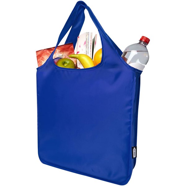 Obrázky: Nákupní taška z RPET modrá, Obrázek 5