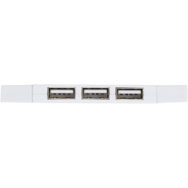 Obrázky: Duální rozbočovač USB 2.0 bílá, Obrázek 6